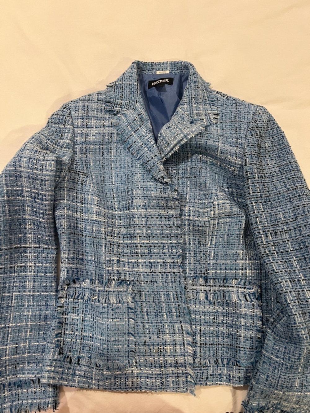 Blue Tweed Jacket